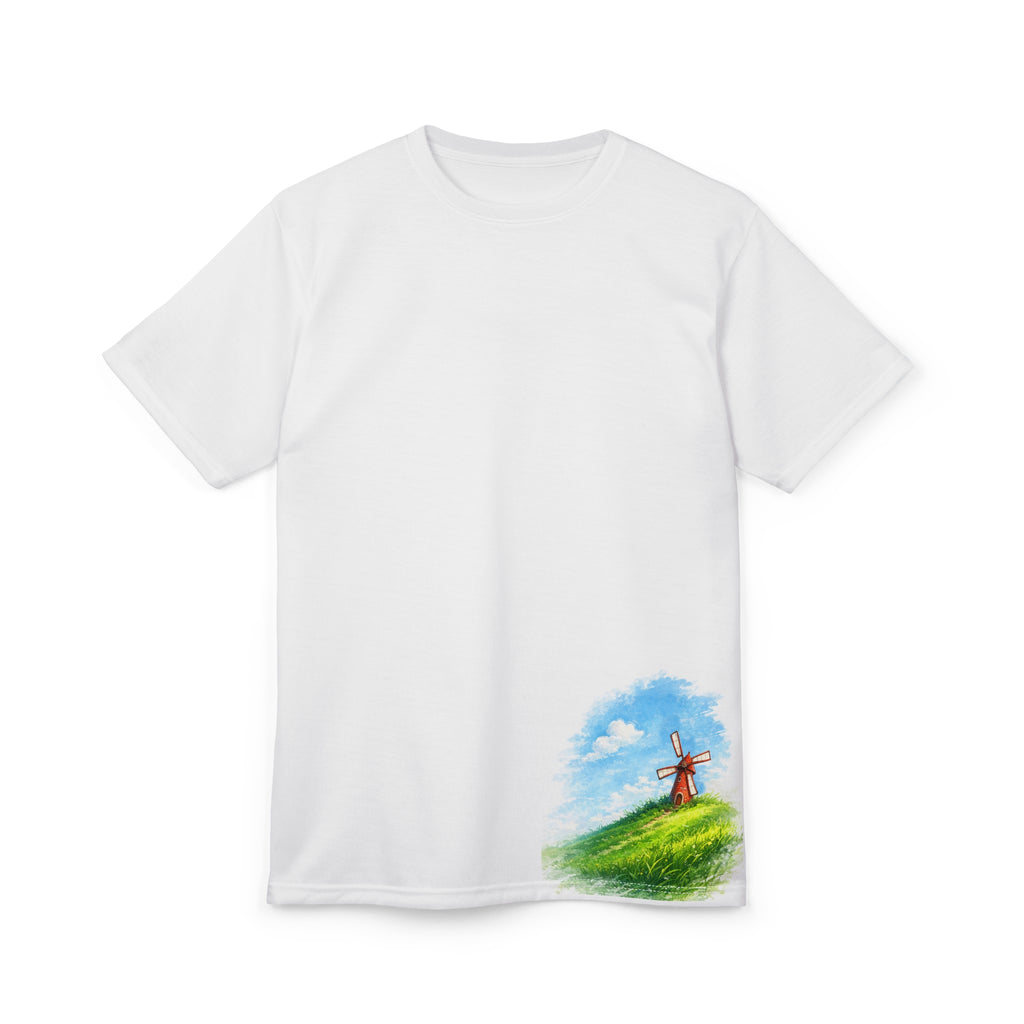 Windmill Hill Tee — Scenic Mini Landscape T-Shirt - Artist - Gayleryer