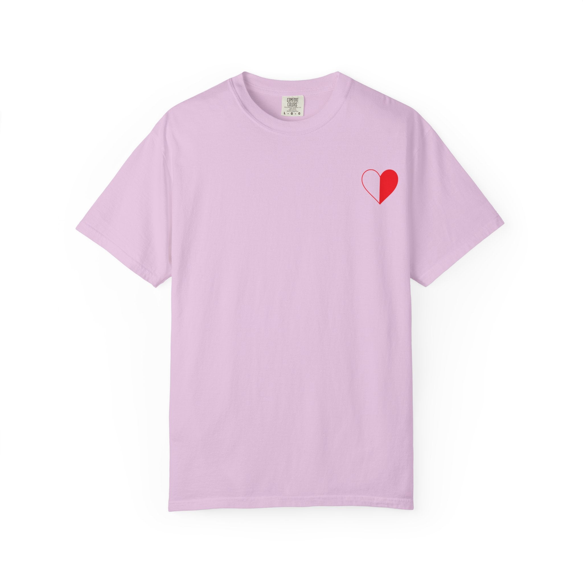Half-Heart Pocket T-Shirt — Minimal Tee